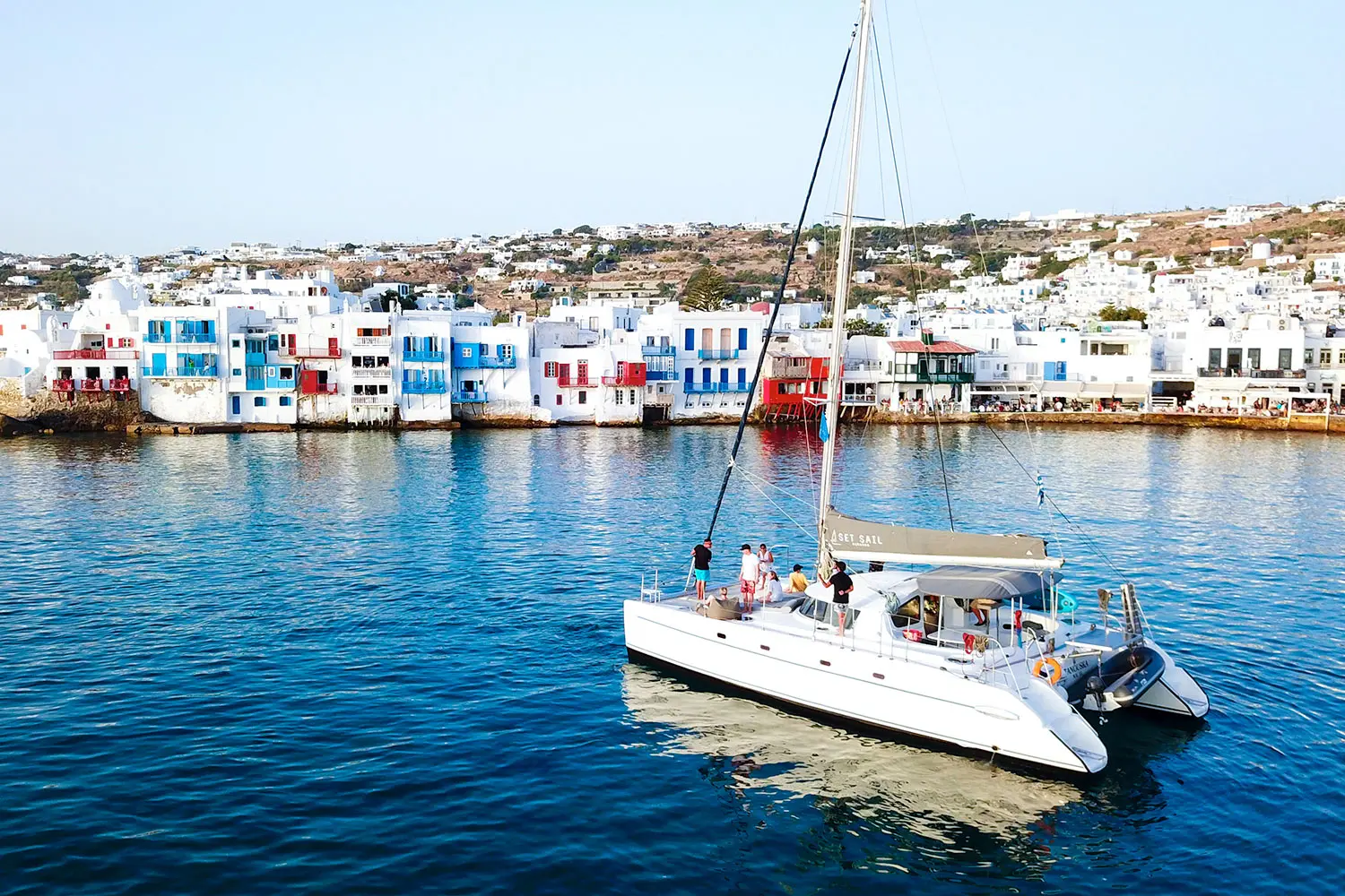 Sailing to Delos & Rineia