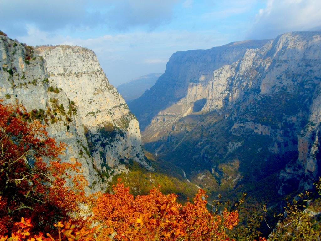 Greece in October: 17 Unmissable Things To Do 3 vikos gorge greece