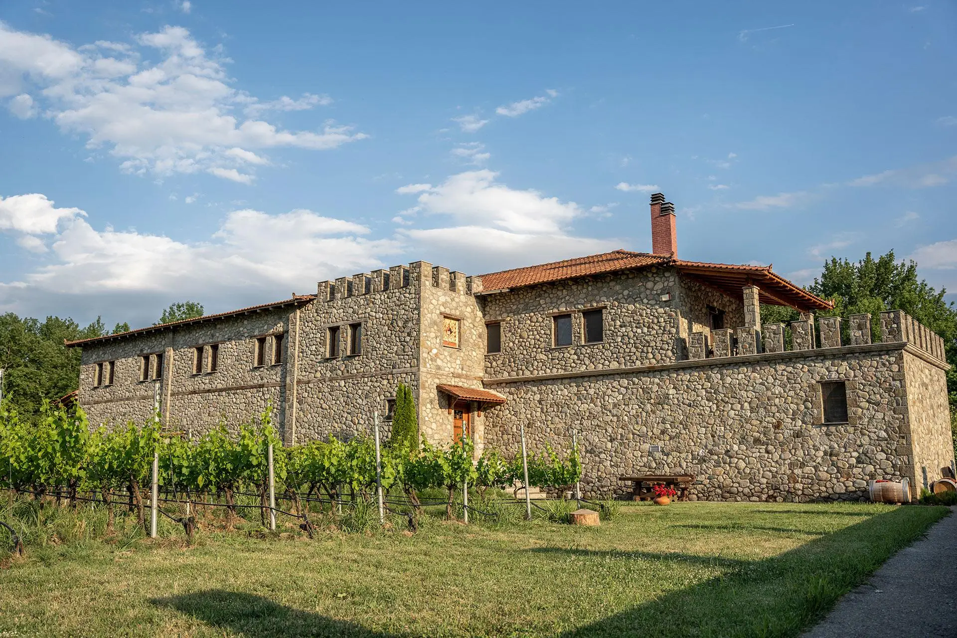 Wine tasting at Meteora