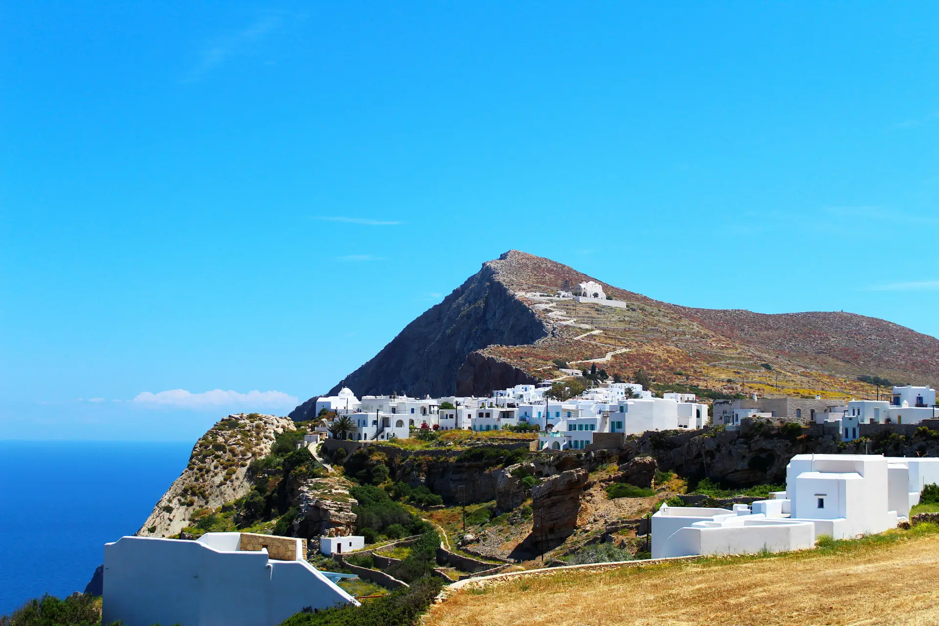 How to Plan a Trip to Greece So It Actually Flows 4 view of folegandros